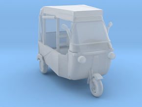 S Scale Modern Rickshaw in Clear Ultra Fine Detail Plastic