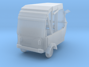 TT Scale Modern Rickshaw in Clear Ultra Fine Detail Plastic