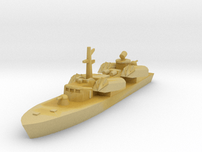 OSA-1 Missile Boat 1/350 single model in Tan Fine Detail Plastic