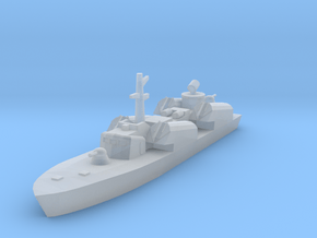 OSA-1 Missile Boat 1/350 single model in Clear Ultra Fine Detail Plastic