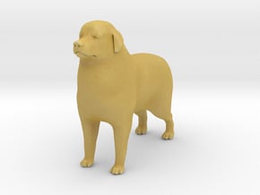 HO Scale Great Pyrenees in Tan Fine Detail Plastic