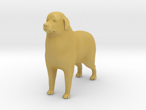 O Scale Great Pyrenees in Tan Fine Detail Plastic