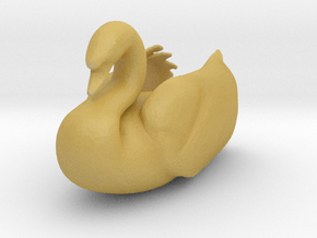 HO Scale Swan in Tan Fine Detail Plastic
