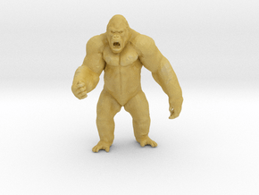 King Kong Kaiju Monster Miniature for games & rpg in Tan Fine Detail Plastic