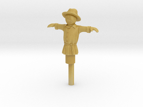 S Scale Scarecrow in Tan Fine Detail Plastic