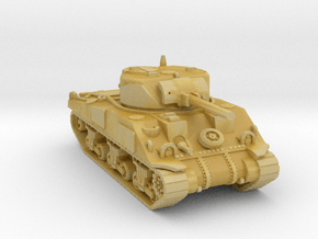 HO Scale Sherman Tank in Tan Fine Detail Plastic