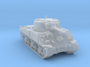 HO Scale Sherman Tank in Clear Ultra Fine Detail Plastic