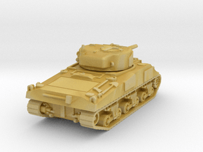 O Scale Sherman Tank in Tan Fine Detail Plastic