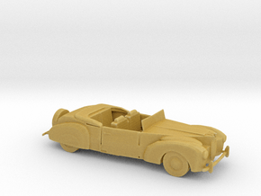 O Scale 1940 Lincoln Continental in Tan Fine Detail Plastic