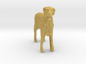 O Scale Wired Terrier in Tan Fine Detail Plastic