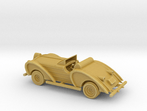 O Scale Antique Car in Tan Fine Detail Plastic