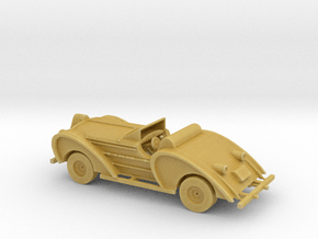 S Scale Antique Car in Tan Fine Detail Plastic