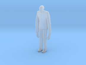 Slenderman 1/60 miniature for games and rpg horror in Clear Ultra Fine Detail Plastic