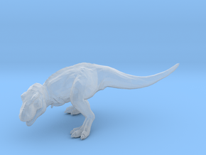 T-Rex Tyrannosaurus 28mm miniature for games - rpg in Clear Ultra Fine Detail Plastic