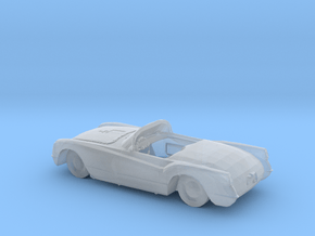 S Scale 1955 Corvette in Clear Ultra Fine Detail Plastic