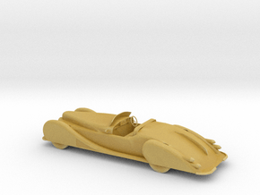 S Scale 1949 Delahaye in Tan Fine Detail Plastic