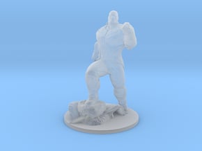 Thanos Infinity War 55mm figure miniature in Clear Ultra Fine Detail Plastic