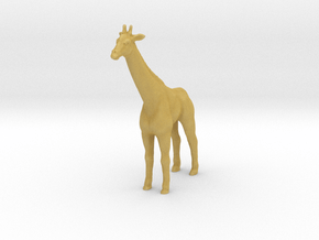 O Scale Giraffe  in Tan Fine Detail Plastic