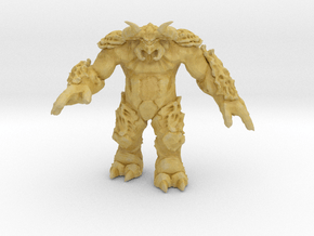 Behemoth DnD 1/60 miniature for games and rpg in Tan Fine Detail Plastic