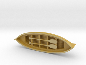 1-43 scale lifeboat in Tan Fine Detail Plastic