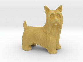 1-25 Scale Scottish Terrier in Tan Fine Detail Plastic