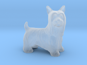 1-25 Scale Scottish Terrier in Clear Ultra Fine Detail Plastic