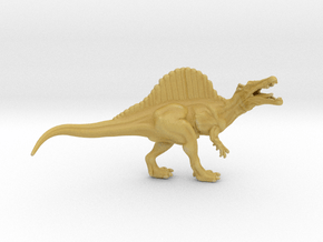 Spinosaurus 1/60 miniature for games and rpg in Tan Fine Detail Plastic