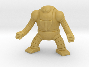 Mazinger Boss Robot Mech Miniature for games rpg in Tan Fine Detail Plastic