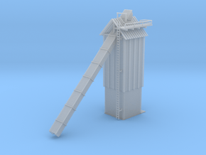 Wood Chip Loader Building in Clear Ultra Fine Detail Plastic