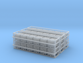 Wooden Crates 36 in Clear Ultra Fine Detail Plastic
