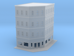 City Building Corner 3 in Clear Ultra Fine Detail Plastic