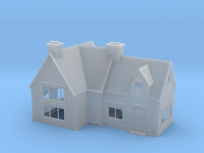 Country House 2 Z Scale in Clear Ultra Fine Detail Plastic