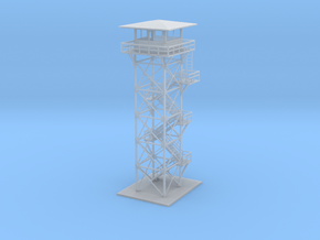 Forestry Tower Z Scale in Clear Ultra Fine Detail Plastic