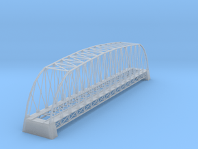 162 Ft Steel Bridge Z Scale in Clear Ultra Fine Detail Plastic