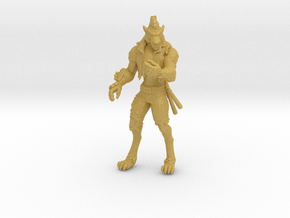Werewolf Modern Samurai Survivor miniature games in Tan Fine Detail Plastic