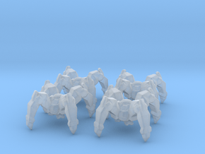 Starcraft Protoss Dragoons 6mm Infantry Epic micro in Clear Ultra Fine Detail Plastic