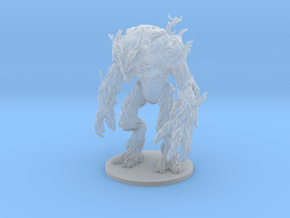Ent Dryad 55mm DnD miniature fantasy games and rpg in Clear Ultra Fine Detail Plastic