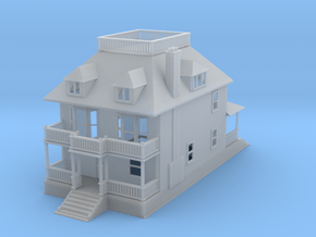 Barber 577 House Z Scale in Clear Ultra Fine Detail Plastic