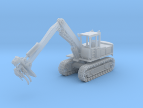 Hitachi Log Loader Tracked Z Scale in Clear Ultra Fine Detail Plastic