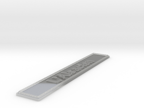 Nameplate L'Alsacien in Clear Ultra Fine Detail Plastic