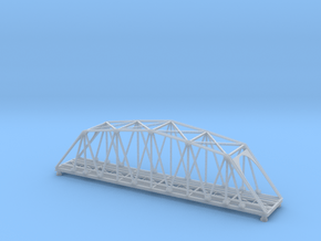 120ft Truss Bridge Z Scale in Clear Ultra Fine Detail Plastic