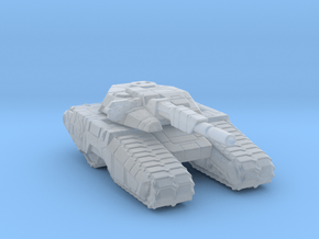 Scifi Tank 6mm vehicle miniature model Epic games in Clear Ultra Fine Detail Plastic