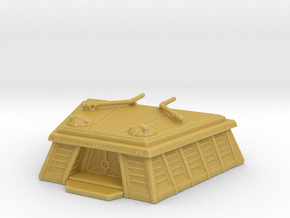 Endor Bunker Epic Scale 6mm miniature model scifi in Tan Fine Detail Plastic