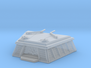 Endor Bunker Epic Scale 6mm miniature model scifi in Clear Ultra Fine Detail Plastic