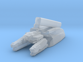 MG Shagohod Tank 6mm vehicle miniature model epic in Clear Ultra Fine Detail Plastic