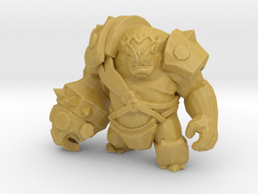 Ogre Warlord 42mm miniature fantasy game rpg model in Tan Fine Detail Plastic