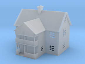 Emadalen Water Tower House Z Scale in Clear Ultra Fine Detail Plastic