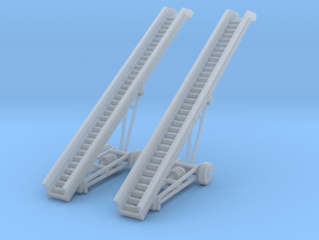 Gravel Conveyors Small N Scale in Clear Ultra Fine Detail Plastic