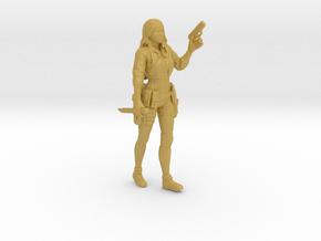 Sudden Attack Miya miniature model game rpg horror in Tan Fine Detail Plastic