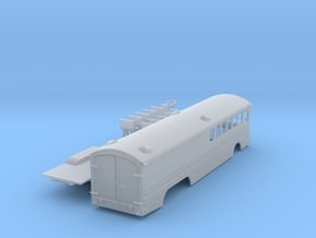 Great Northern Bus Z scale 2 in Clear Ultra Fine Detail Plastic